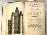 un vieux livre avec l'image d'un château