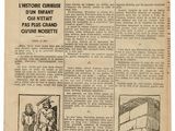la une d'un journal français sur laquelle figure le dessin d'un homme et d'une femme