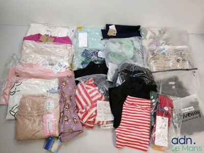 un tas de vêtements posés sur une table