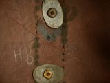 a close up of a piece of luggage that has a chain attached to it