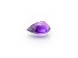 a purple amethorate gems on a white background