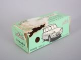 a small box with a picture of a car inside of it