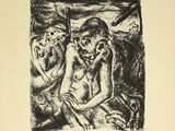 une image représentant un dessin en noir et blanc de deux femmes