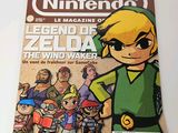 the legend of zelda magazine on a white surface