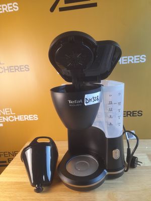 DH328// Tefal Cafetière filtre, 10 à 15 tasses, 1,25 L, Port…