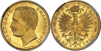 an image of a gold coin with a head of a man