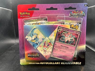 pokemon trading card game set - ex - evolutions - autocollant reuseable