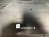 a shadow of a person on the back of a bus