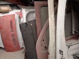 a lot of junk in the garage of a house