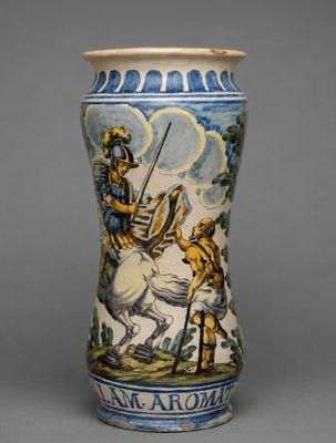 Albarello de Naples, Hôpital de San Martino, daté de 1698, I…
