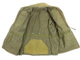 a close up of a jacket on a white background