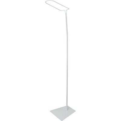 10076-1053 / Flèche de lit sur socle - DOMIVA - Blanc  - Métal laqué b