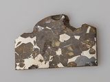 a picture of a piece of rock on a white surface