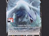gros plan d'une carte pokemon sur une table