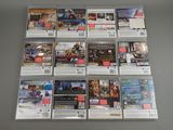 a lot of video games that are on the table