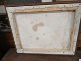 a picture of a picture frame sitting on a table