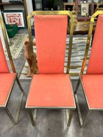 Un lot de 4 chaises en laiton syle Art déco - le laiton piqu… (photo 3)