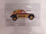 a toy car that is in a clear box
