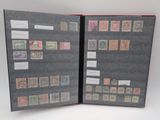 a book with a lot of stamps on it