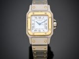 une montre-bracelet automatique en or jaune 18 carats et en acier inoxydable