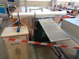 an image of a room with a table and a machine