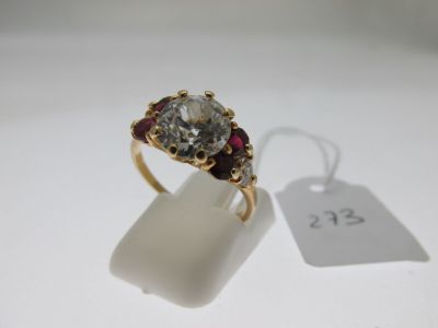 Pendentif Or 18 Carats Avec Cœur En Diamants 0,40 Carat - Occasion Magnifique - 1,71 G