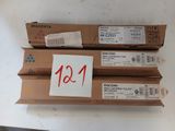 three boxes of ricon printers are stacked on top of each other