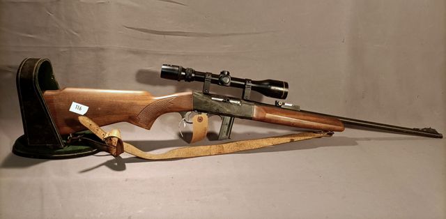 Catégorie B. Carabine semi-automatique MAROCCHI modèle SM64. Cali