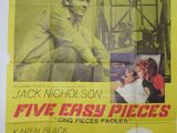« Five Easy Pieces » - Affiche de cinéma 11 x 17 - Style A