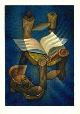 Louis TOFFOLI (1907-1999) - Hommage à Van GOGH, 1977, Lithog…