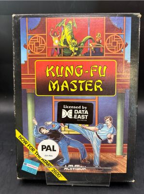 the box for kung - ji master is shown on a black background