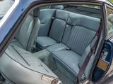 an image of a blue car with leather seats in it