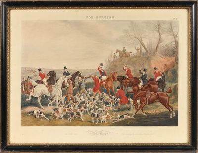 une image d'une peinture représentant un groupe de personnes à cheval