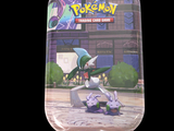 a tin with a picture of a pokemon character on it