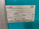 a close up of a label on the side of a machine