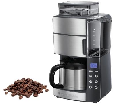 Cafetière avec broyeur Russell hobbs