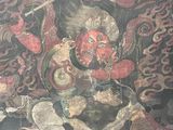 une image d'un tableau sur le mur d'un bâtiment