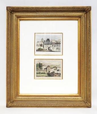 Alexandre DEBELLE, d'après. Porte de Bonne et Porte très-clo… - Photo 1