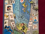 la couverture d'une bande dessinée sur laquelle figure un homme à moto