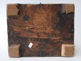 a piece of wood that has a tag on it
