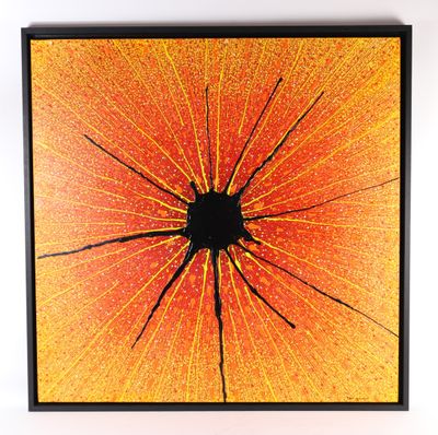 TABLEAU "SOLEIL" de Tao RENHAI (1969)