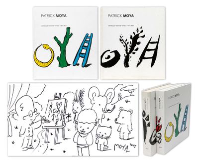 two books of children ' s drawings, one of which is a boy and the other is a girl