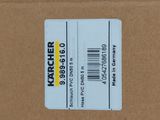a cardboard box with a label on it that says karcher