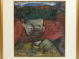 une image représentant un tableau d'un homme portant un chapeau vert