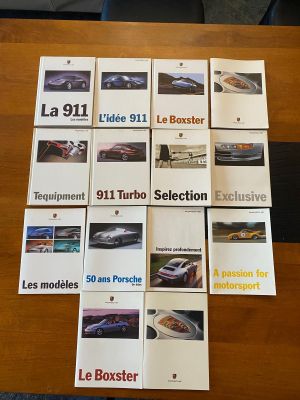 Livrets et catalogues PORSCHE divers