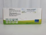 a box of toothpaste on a table with a white background