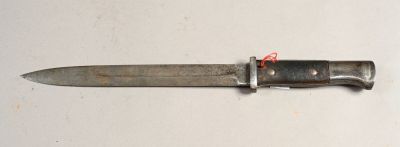 ALLEMAGNE. Baïonnette 1884/98, poignée lisse, pommeau sans d…