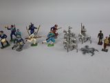 de nombreuses figurines représentant différents types de soldats