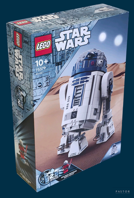 une boîte sur laquelle figure une figurine Lego Star Wars