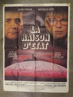 french movie poster for the film la raison d ' affair